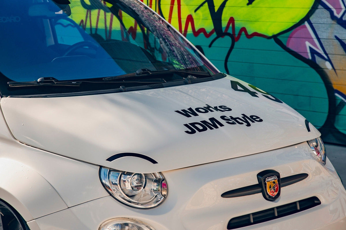 Abarth 595 – bodykit widebody LB-WORKS carbon Liberty Walk – zdjęcie 8