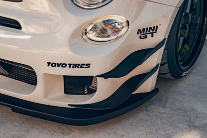 Abarth 595 – bodykit widebody LB-WORKS carbon Liberty Walk – zdjęcie 11