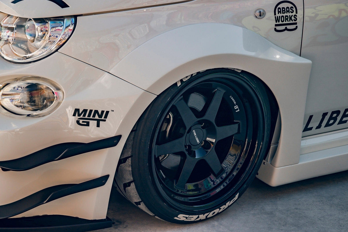 Abarth 595 – bodykit widebody LB-WORKS FRP Liberty Walk – zdjęcie 24