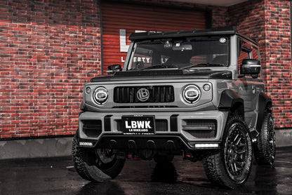 Suzuki Jimny (JB64/JB74) – bodykit widebody LB-Nation Type 2 Premium maska carbon FRP + carbon Liberty Walk – zdjęcie 6