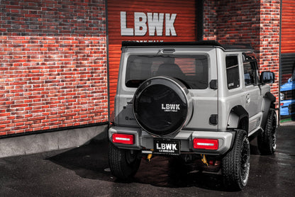 Suzuki Jimny (JB64/JB74) – bodykit widebody LB-Nation Type 2 Premium maska carbon FRP + carbon Liberty Walk – zdjęcie 2