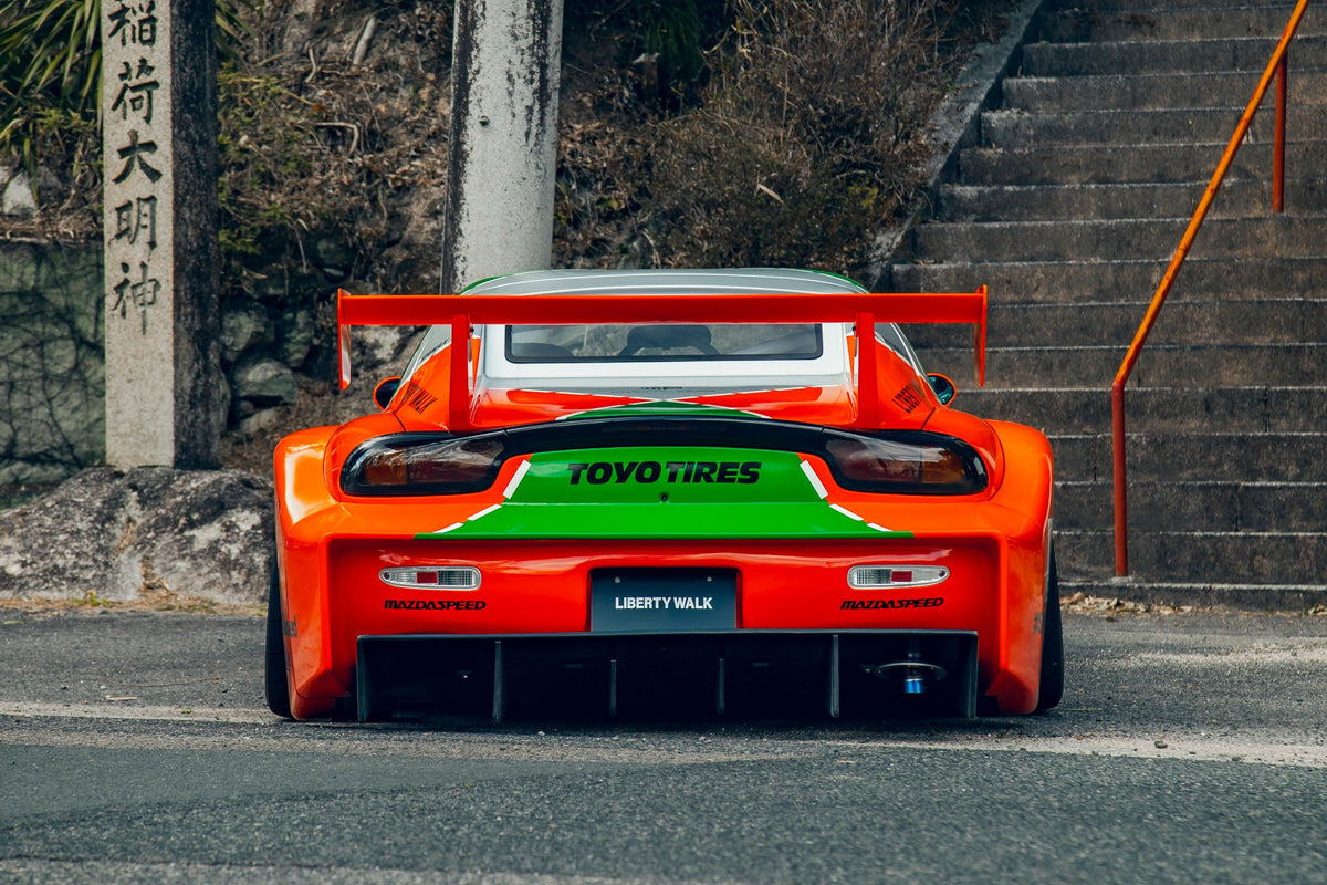 Mazda RX-7 FD – bodykit widebody LB-Super Silhouette FRP Liberty Walk – zdjęcie 5
