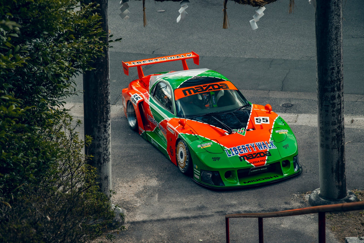 Mazda RX-7 FD – bodykit widebody LB-Super Silhouette FRP Liberty Walk – zdjęcie 3
