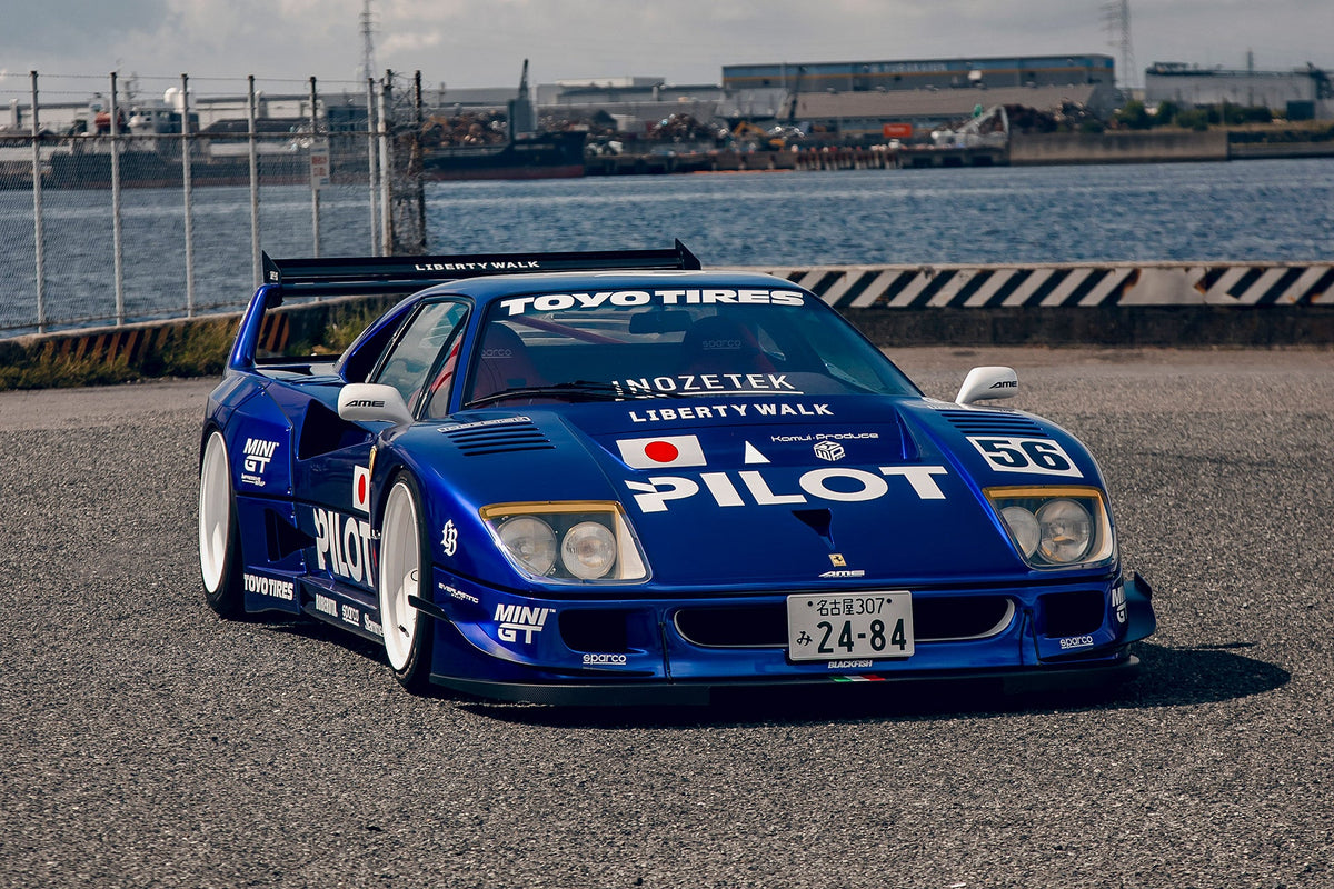 Ferrari F40 – bodykit widebody LB-WORKS carbon Liberty Walk – zdjęcie 4