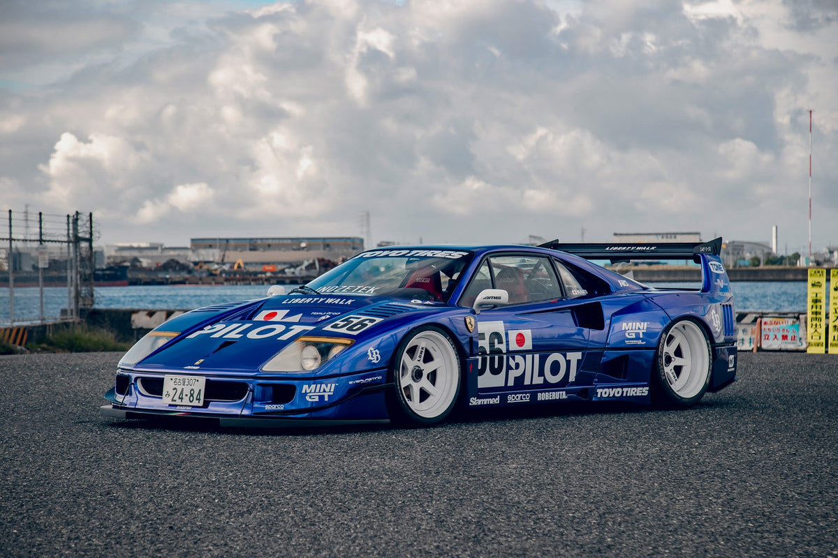 Ferrari F40 – bodykit widebody LB-WORKS FRP Liberty Walk – zdjęcie 14