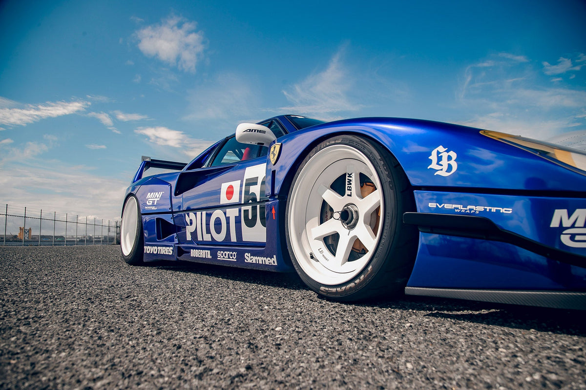 Ferrari F40 – bodykit widebody LB-WORKS carbon Liberty Walk – zdjęcie 3