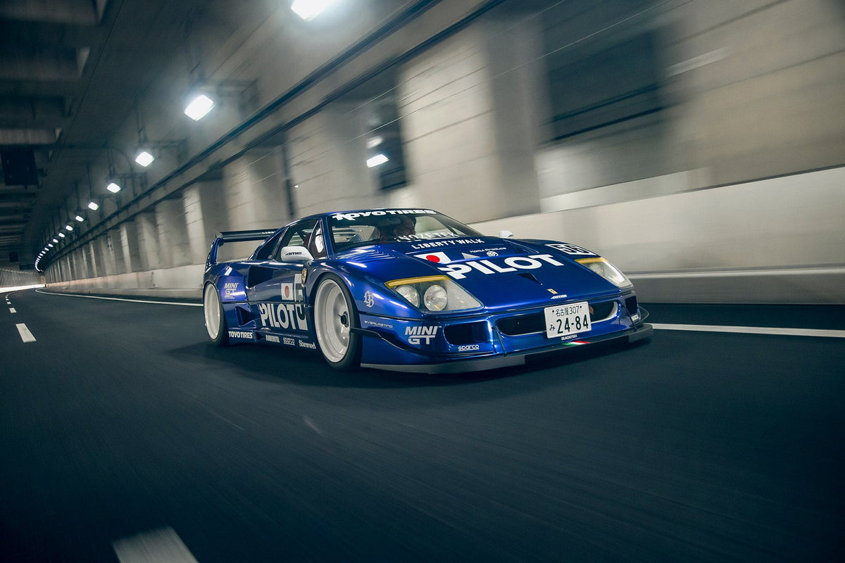 Ferrari F40 – bodykit widebody LB-WORKS carbon Liberty Walk – zdjęcie 5
