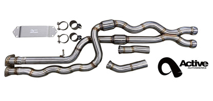 Rura środkowa Active Autowerke BMW F87 M2 Competition (M2C Gen 2 Equal Length US)