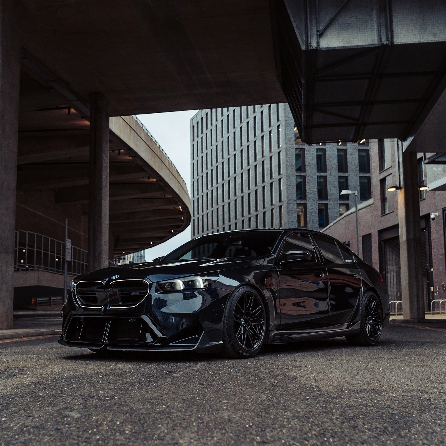 MHC+ BMW G90 & G99 M5 Pre Preg Carbon Fibre Performance Style Front Splitter