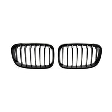 MHC Black BMW F20 & F21 1 Series Pre-LCI Gloss Black Single Slat Front Grilles