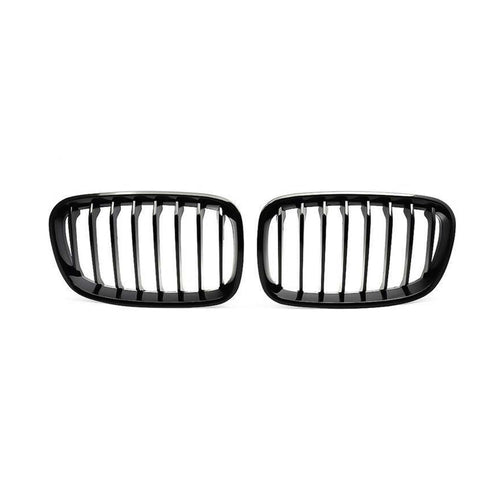 Grill z pojedynczą listwą w błyszczącym czarnym do BMW F20 i F21 1 Series Pre-LCI (2011-2014) – MHC BLACK