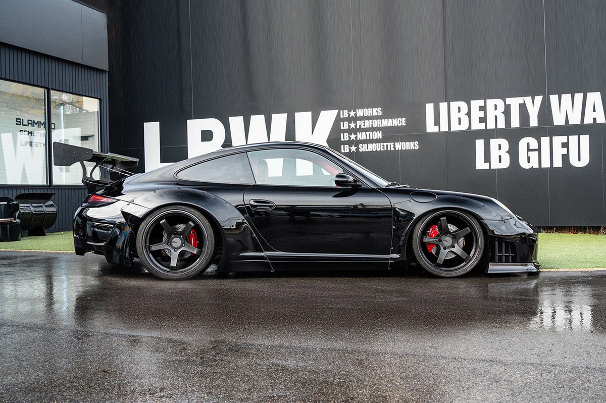 Porsche 911 (997) – bodykit widebody LB-WORKS V1 carbon Liberty Walk – zdjęcie 2
