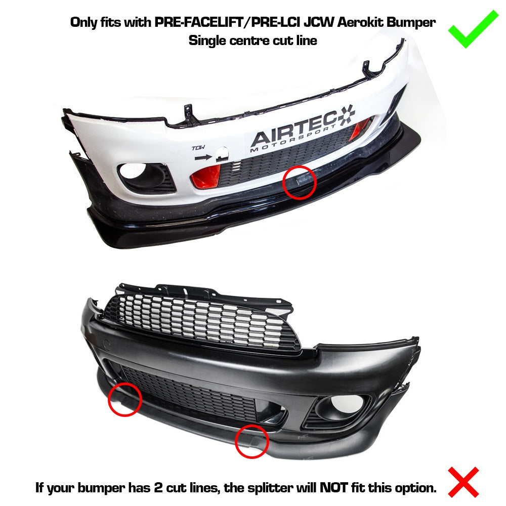 AIRTEC Motorsport Splitter przedni do Mini Cooper S R56 (8)