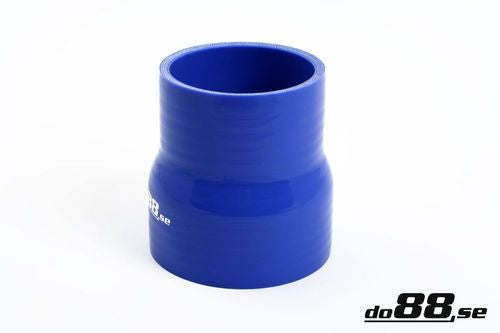 Wąż silikonowy redukcyjny prosty do88 Niebieski R63-83