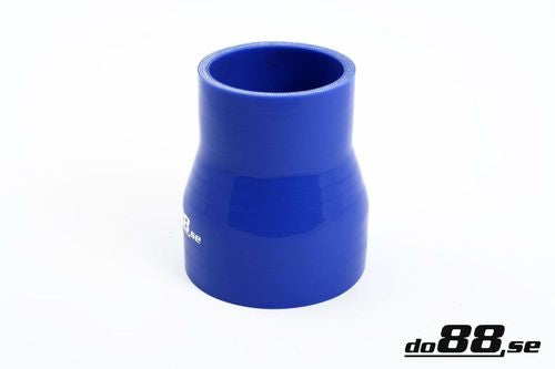Wąż silikonowy redukcyjny prosty do88 Niebieski R63-89