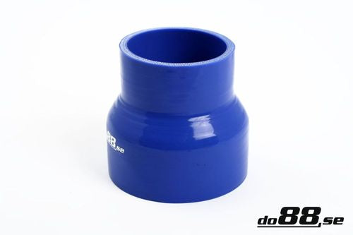 Wąż silikonowy redukcyjny prosty do88 Niebieski R95-102
