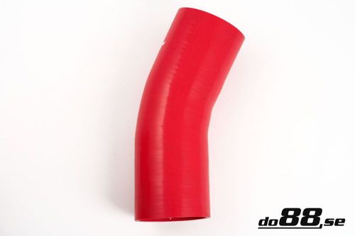 Wąż silikonowy kolanko do88 Czerwony RB25G89