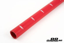 Wąż silikonowy prosty (na metry) do88 Czerwony RL51