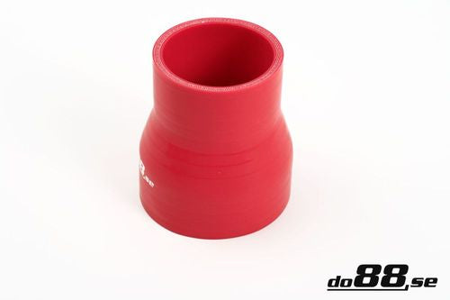 Wąż silikonowy redukcyjny prosty do88 Czerwony RR63-80