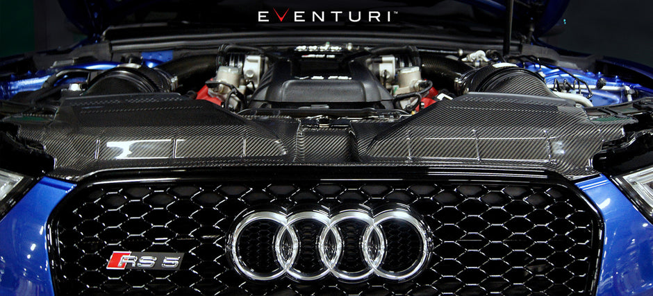 Eventuri Nakładka na pas przedni Audi RS5 B8 EVE-RS4-CF-SLM - Zdjęcie 7