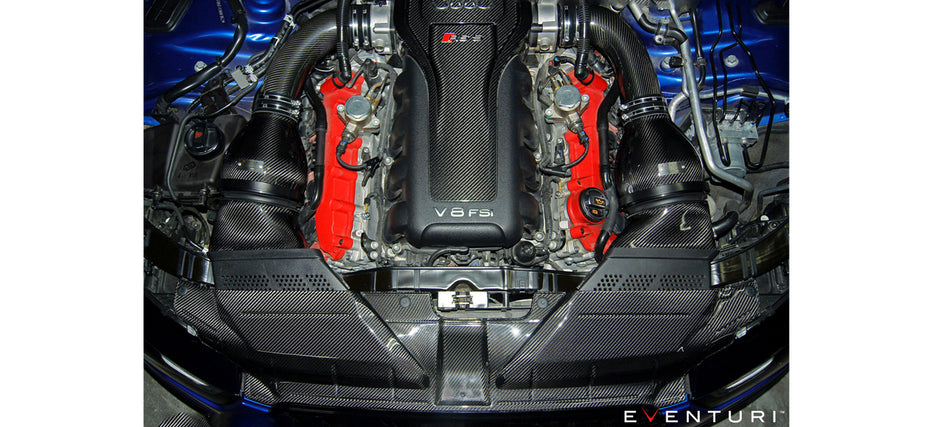 Eventuri Nakładka na pas przedni Audi RS5 B8 EVE-RS5-CF-SLM - Zdjęcie 3