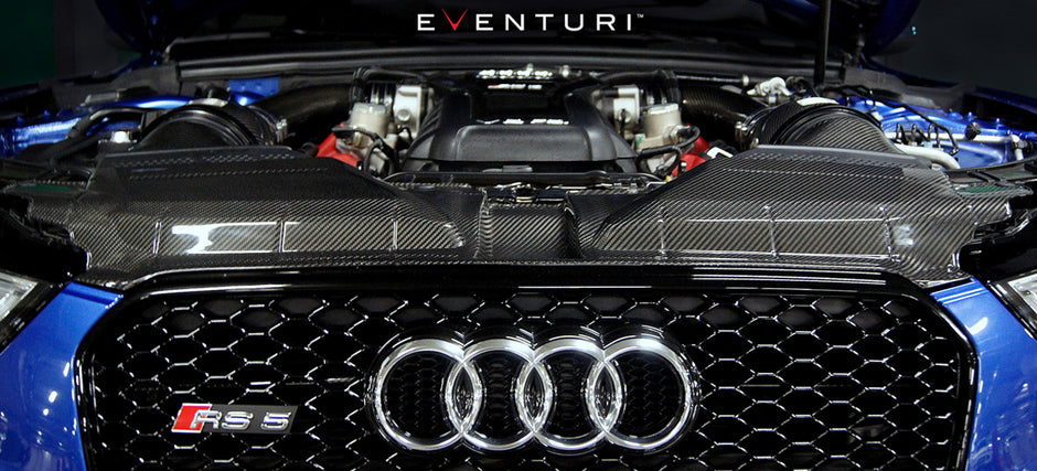 Eventuri Nakładka na pas przedni Audi RS5 B8 EVE-RS5-CF-SLM - Zdjęcie 4