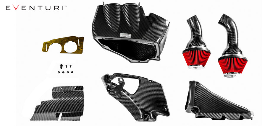 Układ dolotowy Eventuri AUDI S6 C7 Carbon EVE-C7S6-CF-INT