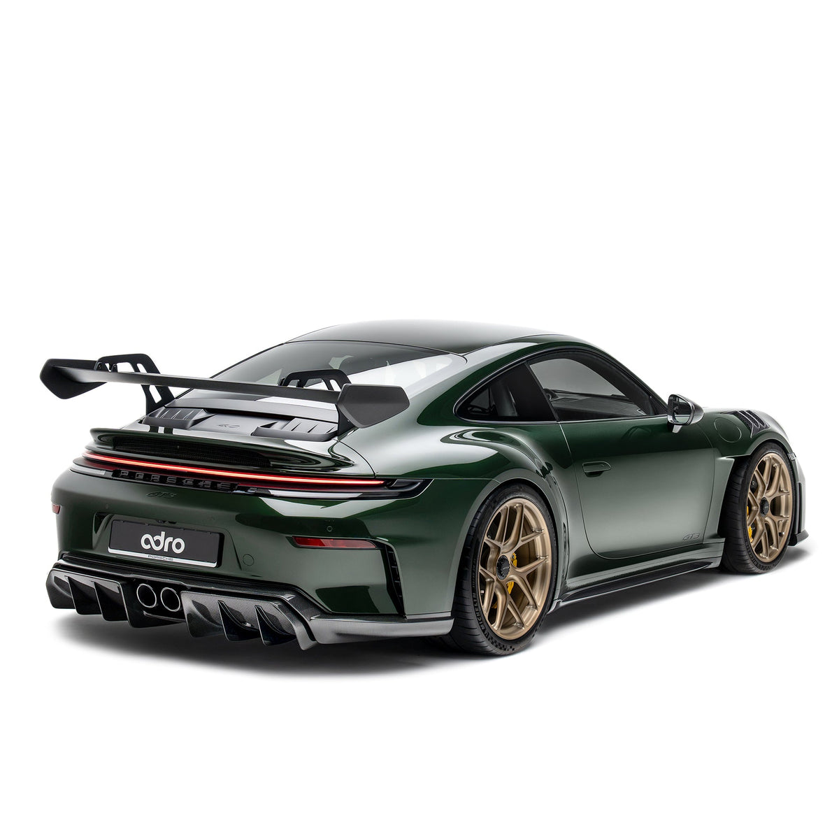 Porsche 911 GT3 992 – skrzydło Swan Neck AT-P2 carbon pre-preg ADRO