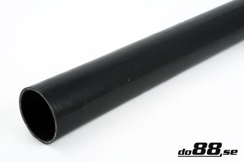 Wąż silikonowy prosty (na metry) do88 Czarny SL89