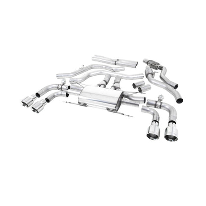 Układ wydechowy Milltek Sport Alfa Romeo Giulia Quadrifoglio (Cat Back Exhaust)
