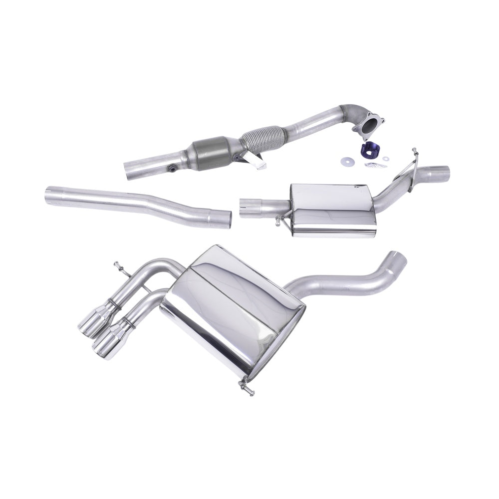 Układ Turbo-Back Milltek Sport – Audi A3 2.0T FSI Quattro 5-Door SportBack 04-12