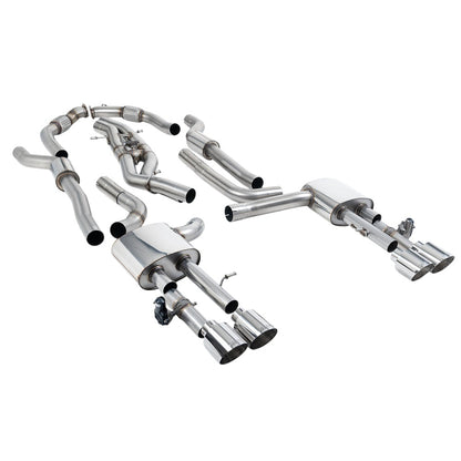 Układ wydechowy Milltek Sport Audi S8 D5 (Cat Back Exhaust, bez OPF/GPF)