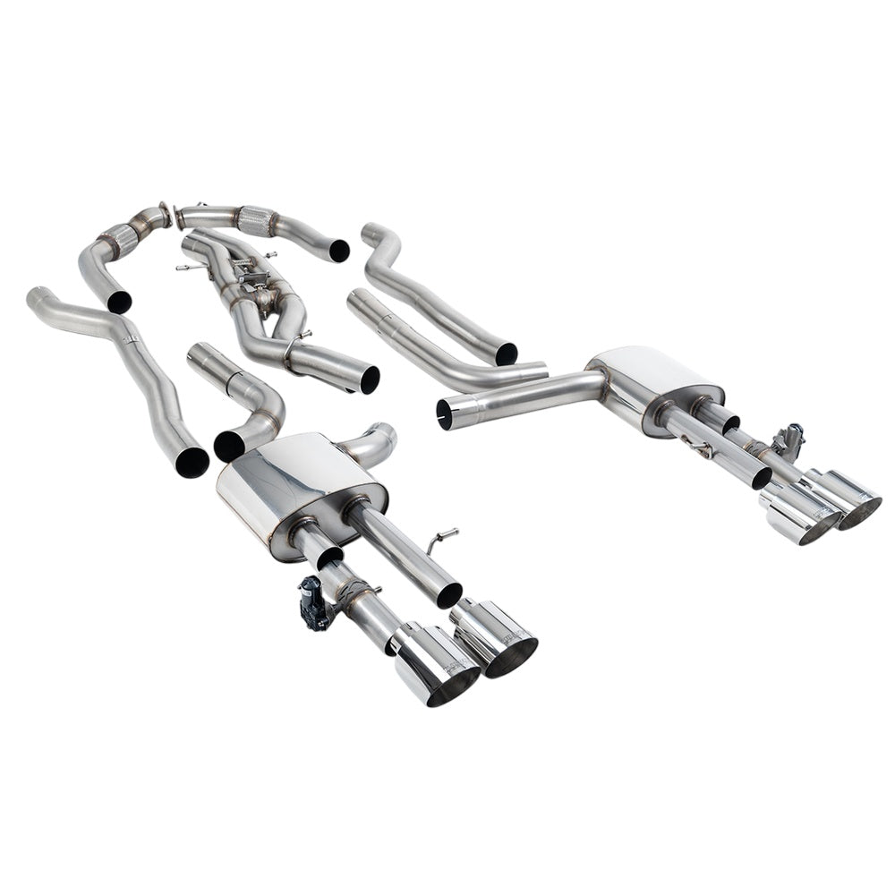Układ wydechowy Milltek Sport Audi S8 D5 (Cat Back Exhaust, bez OPF/GPF)