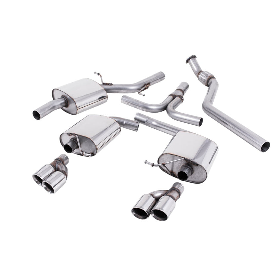 Milltek Cat-back Exhaust System for Audi A5 2.0 TFSI 2008 - 2023