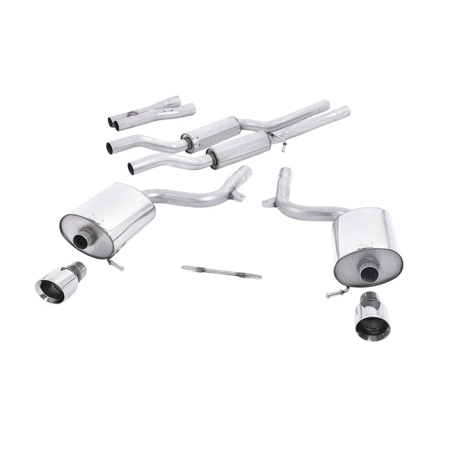 Układ wydechowy Milltek Cat-back dla Audi A4 B6 2001 - 2005