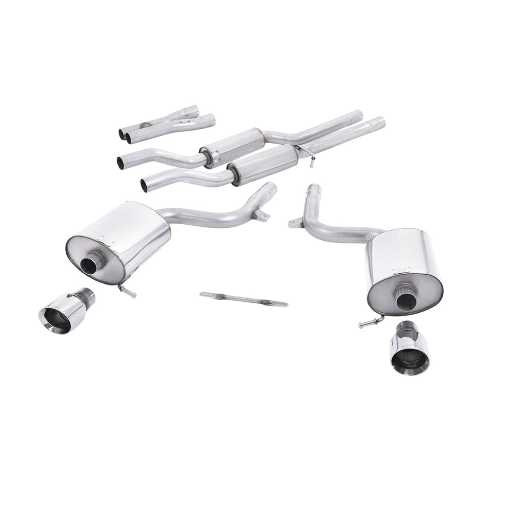 Układ wydechowy Milltek Cat-back dla Audi A4 B6 2001 - 2005