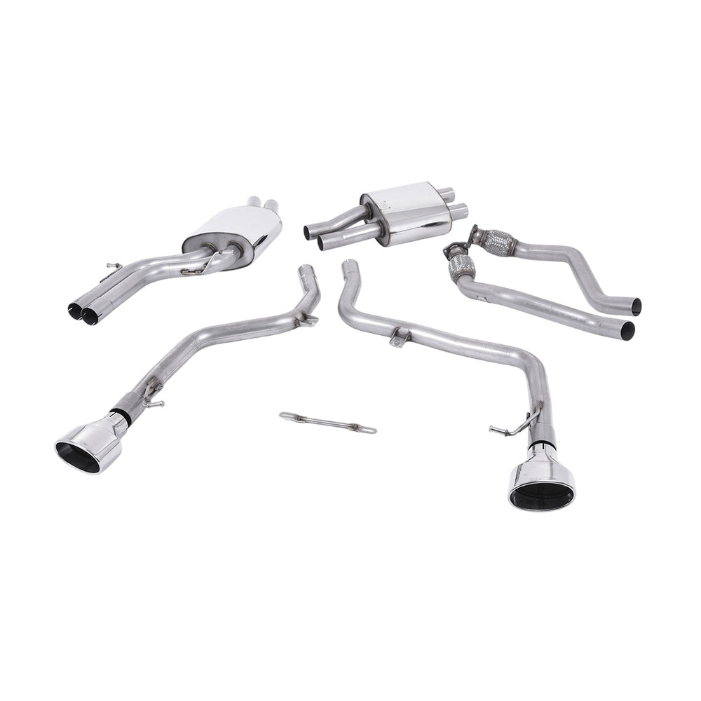 Układ wydechowy Milltek Sport Audi S5 (Cat Back Exhaust, B8, Cabrio)