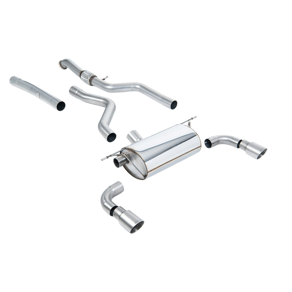 Układ wydechowy Milltek Cat-Back dla BMW Seria 1 (F21 i F20) 2012-2016