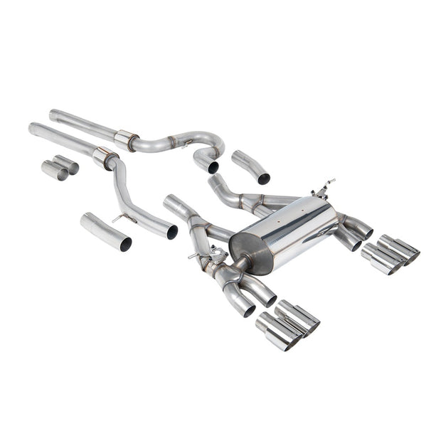 Milltek Cat-Back Exhaust System for BMW M4 and M4 Competition (F82 and F83) 2014-2018