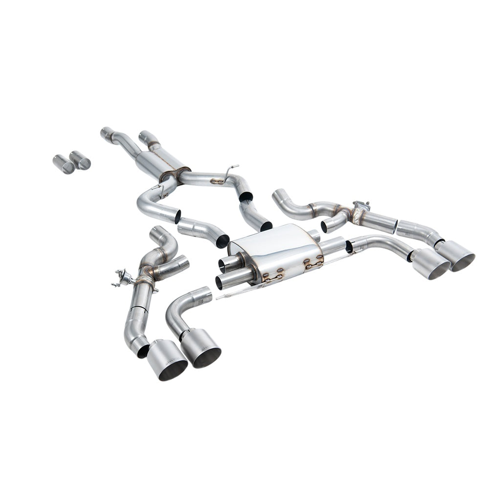 Układ wydechowy Milltek Sport – BMW X4 X4M / X4M Comp (G02) 3.0 (with OPF/GPF S58 Engine LCI only) 22-25