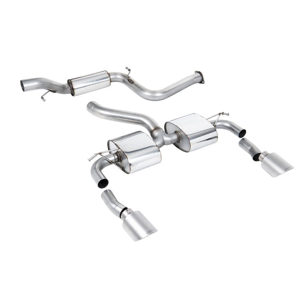 Układ wydechowy Milltek Cat-back dla Ford Focus Mk2 RS 2009 - 2010