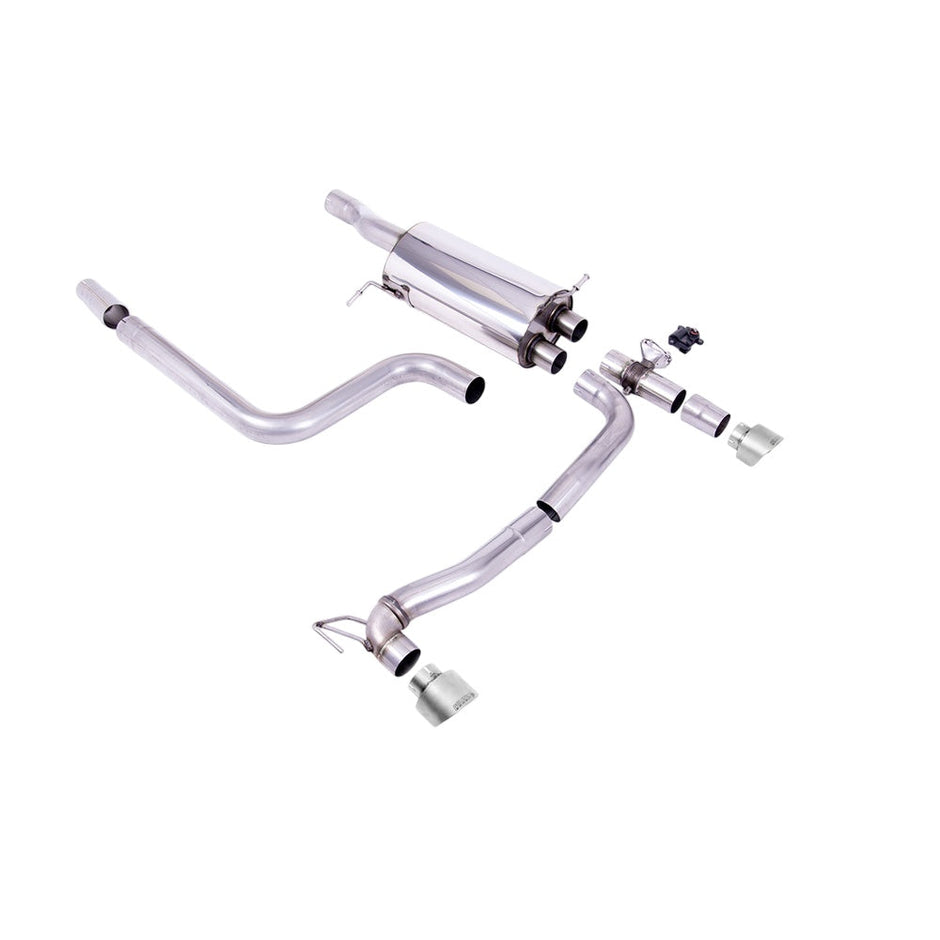Milltek Cat-back Exhaust System for Ford Fiesta Mk8 and Mk8.5 ST 2020 - 2024