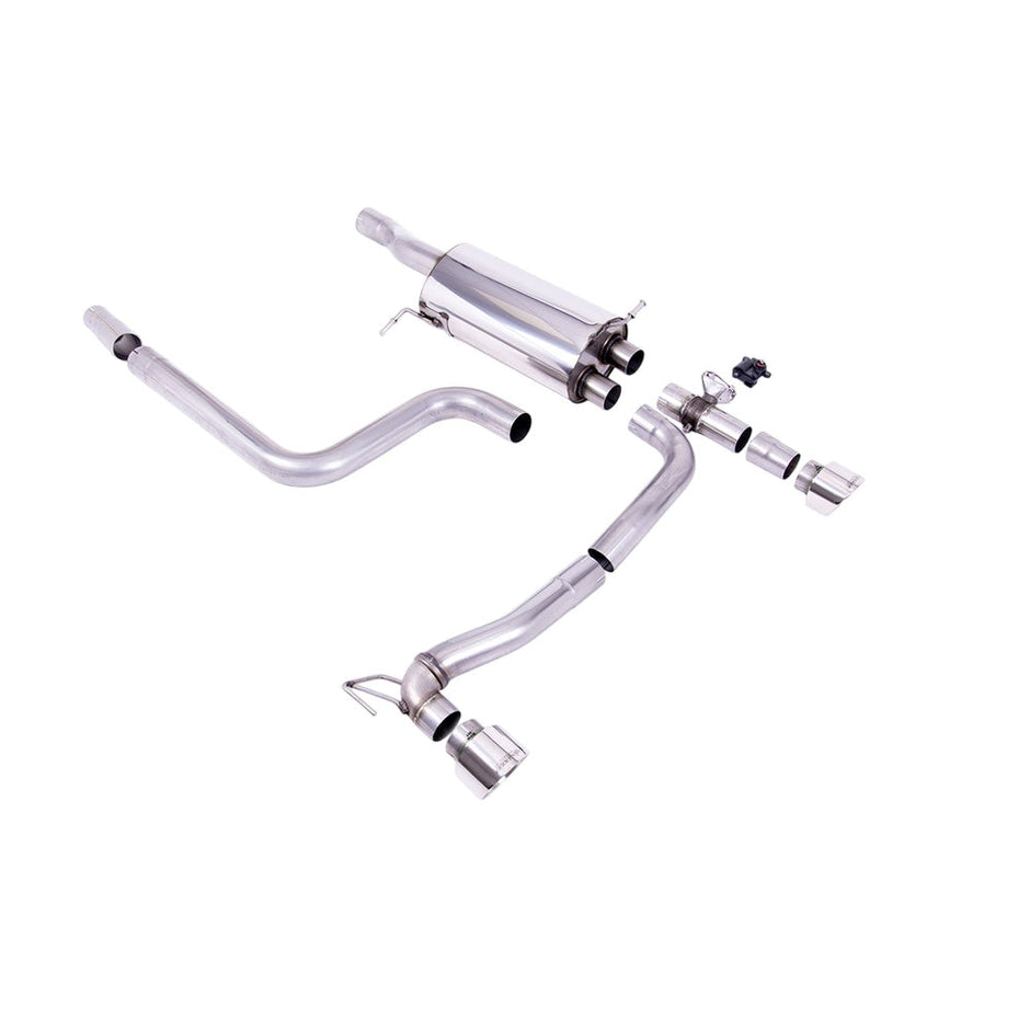 Milltek Cat-back Exhaust System for Ford Fiesta Mk8 and Mk8.5 ST 2020 - 2024
