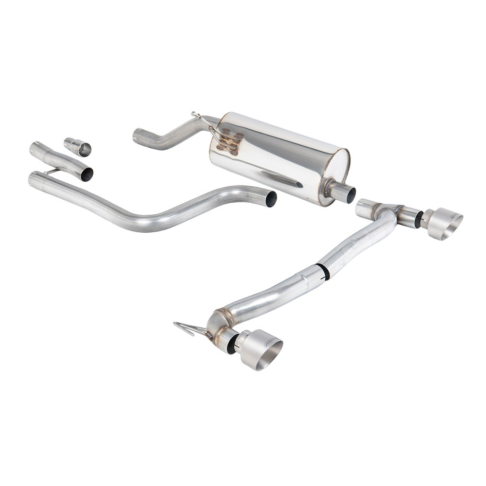 Układ wydechowy Milltek Sport Ford Fiesta (Particulate Filter-back Exhaust, Mk8, z OPF/GPF)