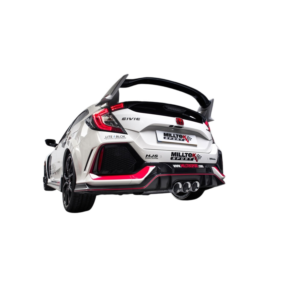 Układ wydechowy Milltek Sport Honda Civic Type R (Cat Back Exhaust)
