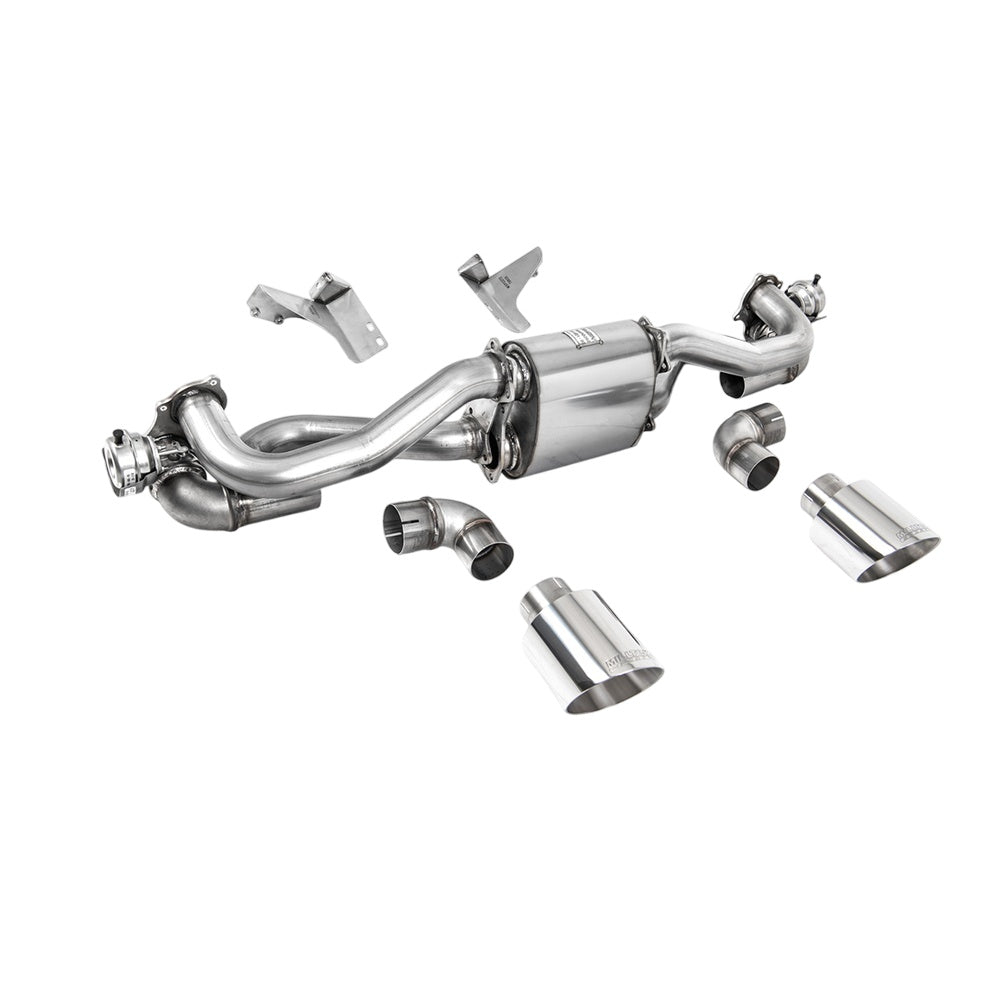 Układ wydechowy Milltek Sport – Porsche Cayman 718 GT4 4.0 (OPF/GPF Equipped Cars Only Post Feb 2020 build PDK Cars only) 20-25