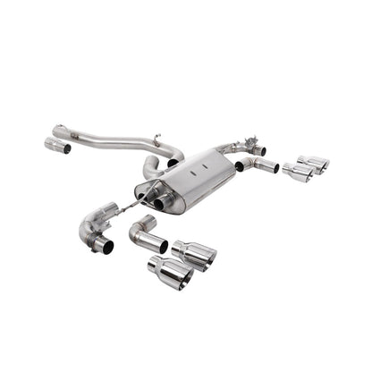 Układ wydechowy Milltek Sport Volkswagen Golf R (Cat Back Exhaust, Mk7.5, 17-21)
