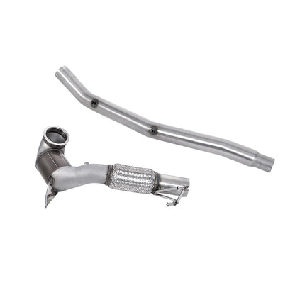 Downpipe Milltek Sport Volkswagen Golf R (Duża średnica Downpipe, Mk8)