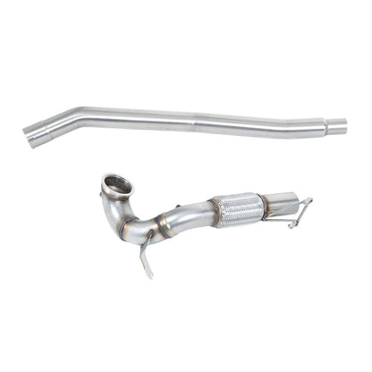 Downpipe Milltek Sport – Volkswagen Golf Mk7.5 R 2.0 TSI 310PS (Non-GPF Equipped Models Only) 80mm Race Systems 17-21