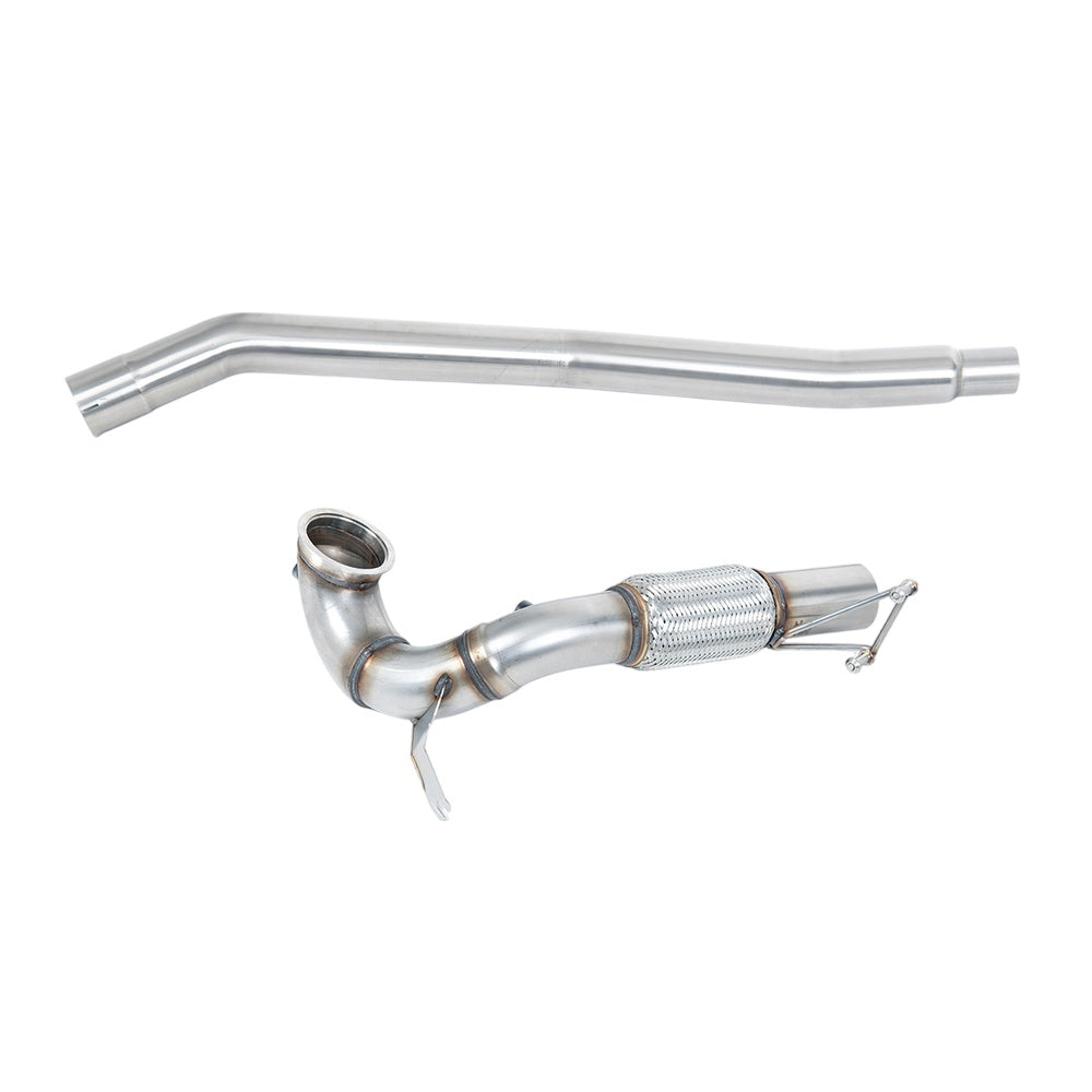 Downpipe Milltek Sport Volkswagen Golf R (Duża średnica Downpipe, Mk7.5)